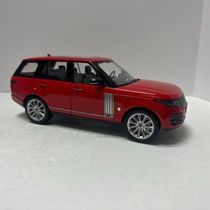 1:18 2020 Range Rover HSE With Headlight & Taillight LEDS Diecast Red